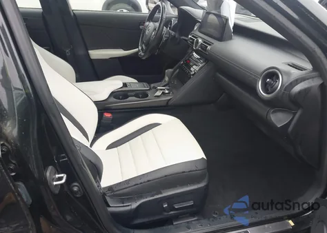 2021 Lexus Is 350 F Sport из США, поврежденный, VIN JTHGZ1B26M5044343